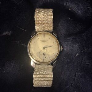 Vintage 1950’s Longines 10k GF Men's Mechanical 17 Jewel Watch